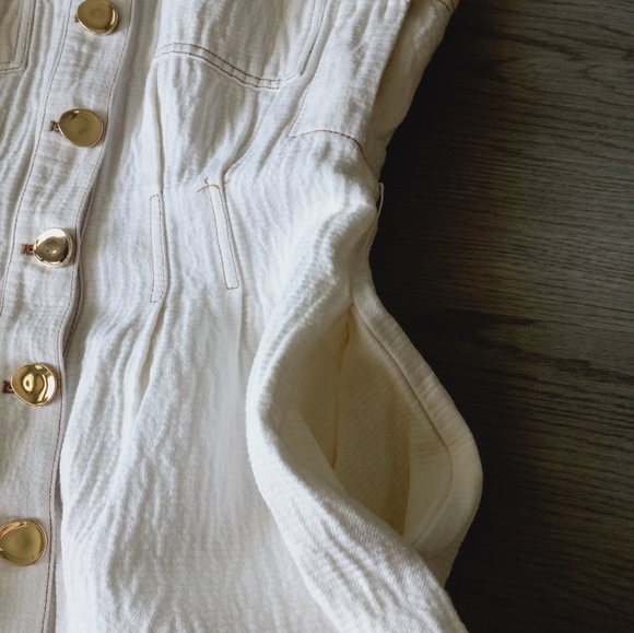 Acler Westcroft Dress In Ivory 4US - Picture 10 of 16